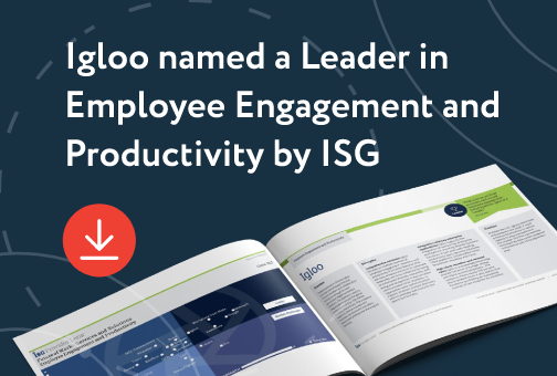 2022 ISG Employee Engagement Report